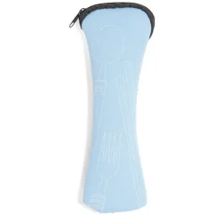 Gifi Trousse couverts néoprène bleu L20cm