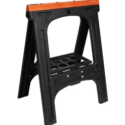 Gifi Aménagement Atelier^Tréteau en plastique pliant x2