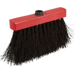 Gifi Nettoyage Et Entretien|Tête de balai fibres de Piassava 3 rangs rouge et noir