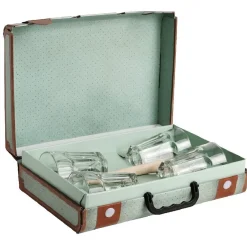 Gifi Valisette coffret verres et pilon mojito