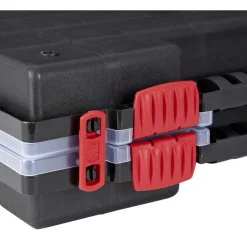 Gifi Rangement|Valisette double de bricolage à compartiments