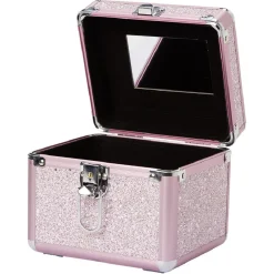 Gifi Beauté^Vanity cosmétique rose à paillettes