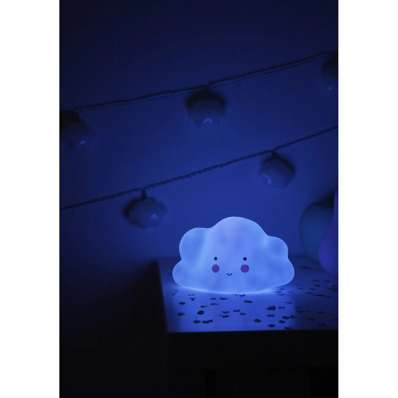 Gifi Eclairage Extérieur^Veilleuse forme nuage blanc