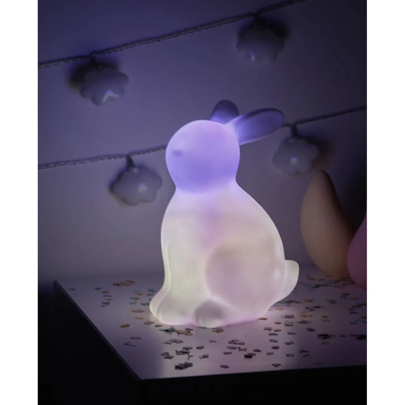 Gifi Eclairage Extérieur^Veilleuse led lapin