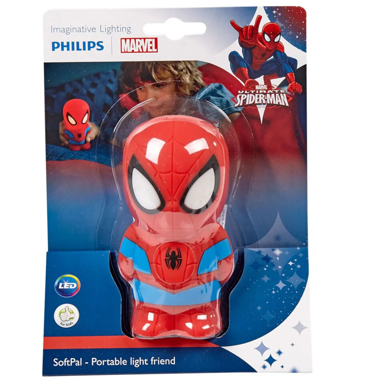 Gifi Eclairage Extérieur^Veilleuse portable Spiderman Marvel Philips