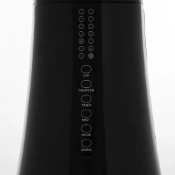 Gifi Ventilateur^Ventilateur brumisateur d'intérieur noir