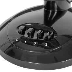 Gifi Ventilateur^Ventilateur de table noir Homday