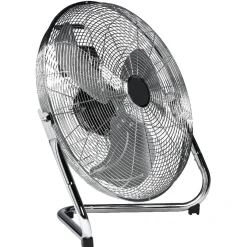 Gifi Ventilateur^Ventilateur industriel à poser gris chromé Homday 45 cm