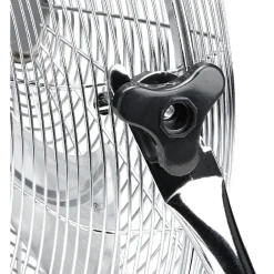 Gifi Ventilateur^Ventilateur industriel à poser gris chromé Homday 45 cm