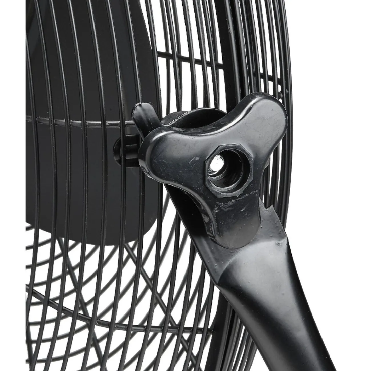 Gifi Ventilateur^Ventilateur industriel à poser Homday métal noir Ø 45 cm