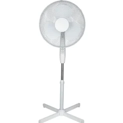 Gifi Ventilateur^Ventilateur sur pied 3 vitesses Homday blanc