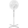 Gifi Ventilateur^Ventilateur sur pied Homday 3 vitesses 50 W blanc