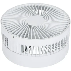 Gifi Ventilateur^Ventilateur télescopique nomade blanc