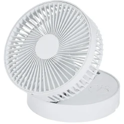 Gifi Ventilateur^Ventilateur télescopique nomade blanc