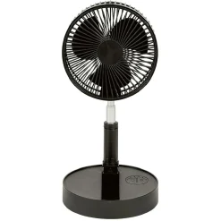 Gifi Ventilateur^Ventilateur télescopique nomade noir