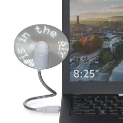 Gifi Ventilateur^Ventilateur USB avec message LED