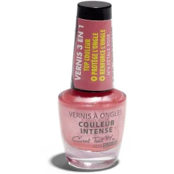 Gifi Beauté^Vernis à ongles 3en1 couleur/protection/renforcement N°04 rose