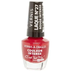 Gifi Beauté^Vernis à ongles laqué rouge intense n°27