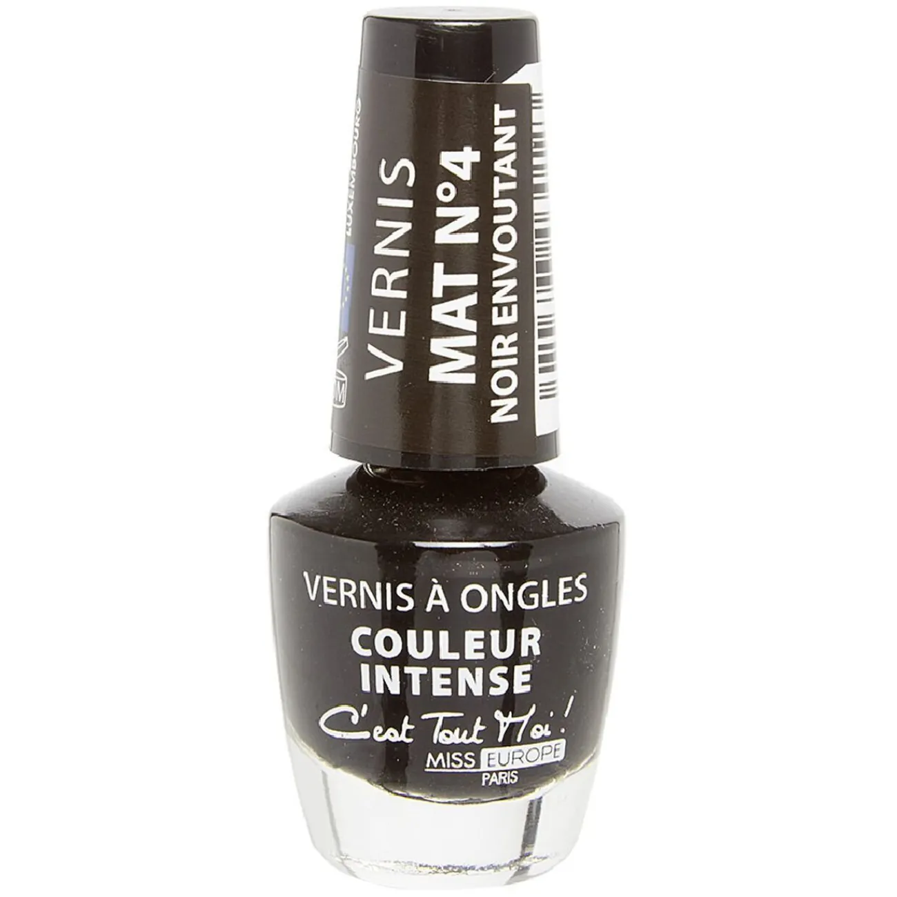 Gifi Beauté^Vernis à ongles mat noir envoûtant n°04