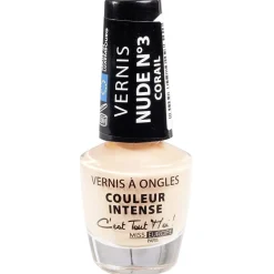 Gifi Beauté^Vernis à ongles métallique intense nude corail N°3