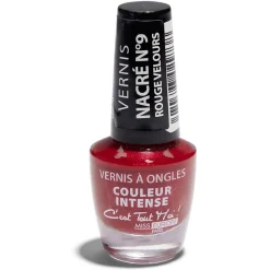 Gifi Beauté^Vernis à ongles nacré irisé N°09 rouge velours