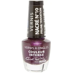 Gifi Beauté^Vernis à ongles nacré prune n°10