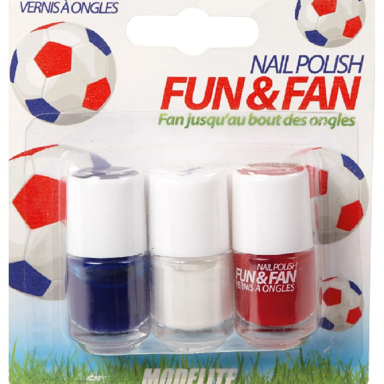 Gifi Beauté^Vernis à ongles tricolore x3