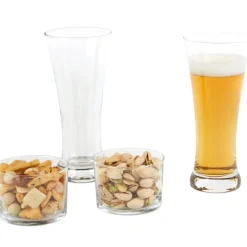 Gifi Verre à bière x2 et coupelle x2
