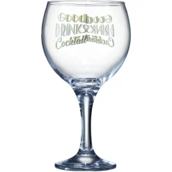 Gifi Verre à cocktail 64,5cl avec décor Good drinks