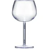 Gifi Verre à cocktail en plastique transparent