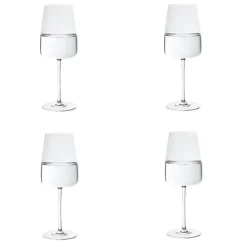 Gifi Verre à eau cristallin 51 cl x4