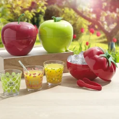 Gifi Verre à eau motifs fruits exotiques 25,5 cl - Summer time