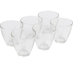 Gifi Verre à eau transparent Zeno Bormioli Rocco x6