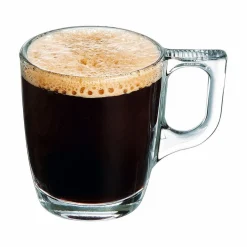 Gifi Verre à expresso transparent en verre trempé lisse Luminarc 9 cl