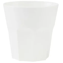 Gifi Verre à facette en plastique x4