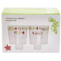 Gifi Verre à mojito long drink 36 cl x6