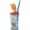 Gifi Verre à paille figurine La Reine des Neiges Elsa