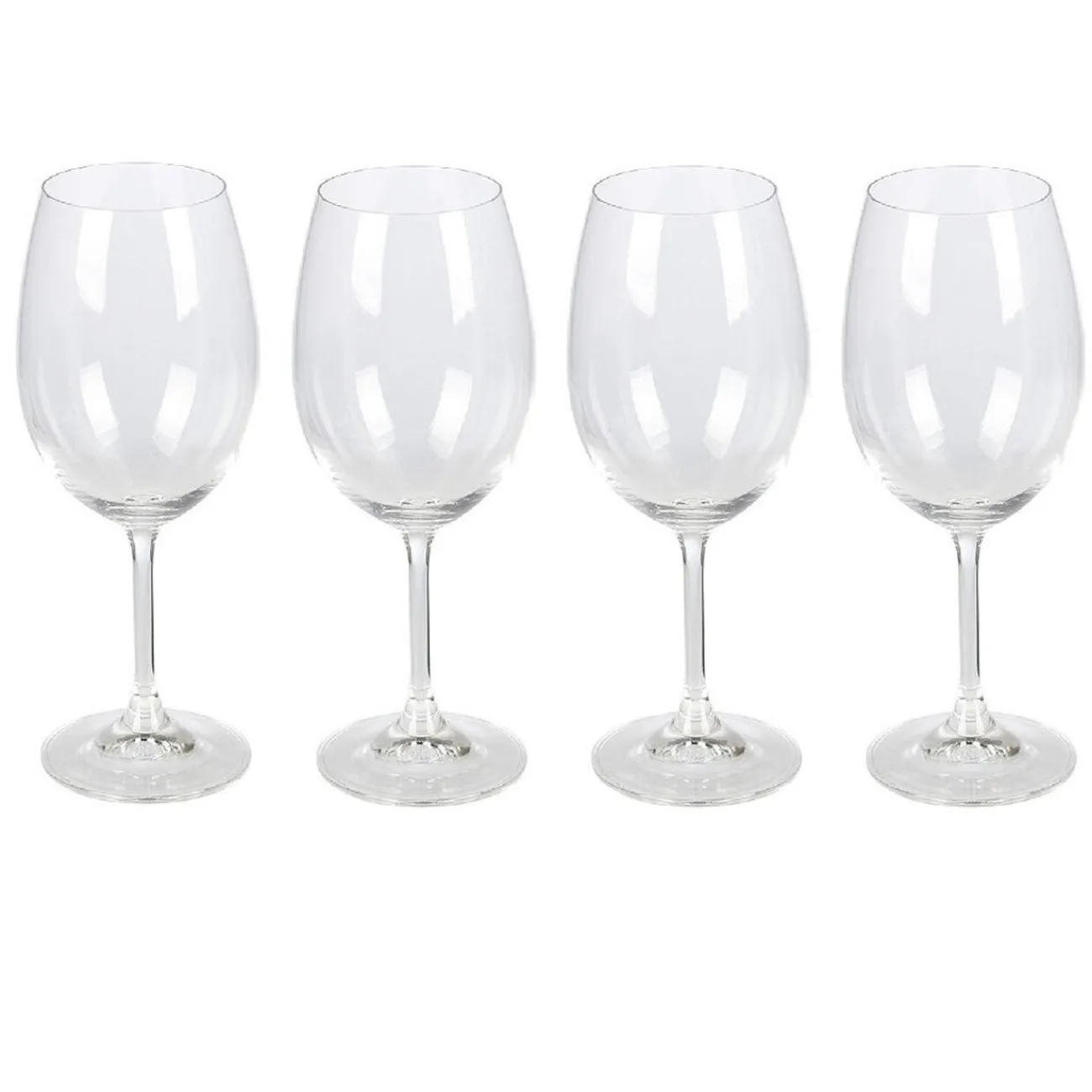Gifi Verre à pied transparent 45 cl x4