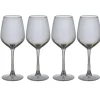 Gifi Verre à vin argenté x4