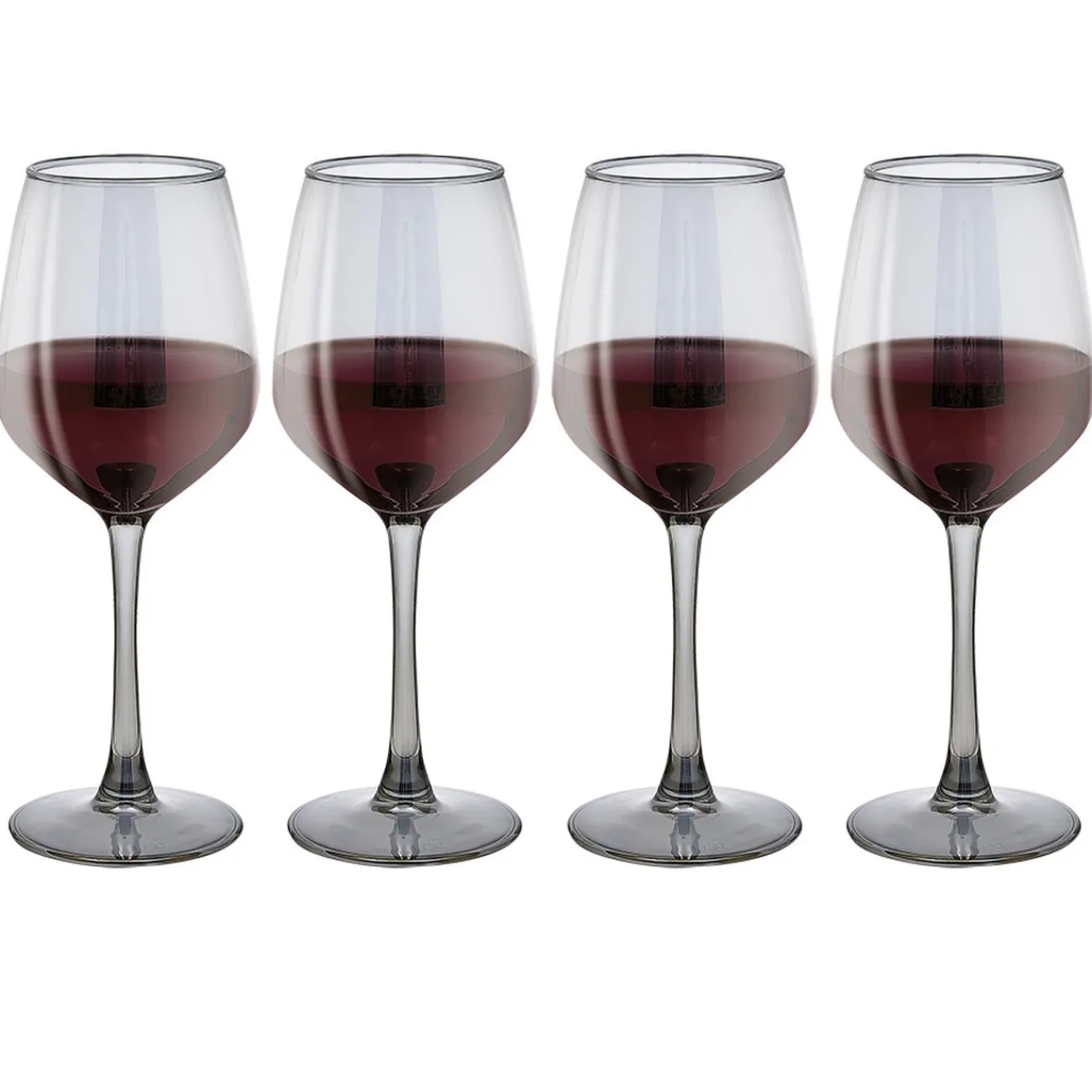 Gifi Verre à vin argenté x4