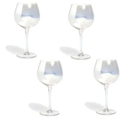 Gifi Verre à vin irisé x4