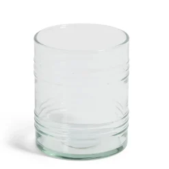 Gifi Verre bas 28cl en verre recyclé transparent Ø7,7xH8,5cm
