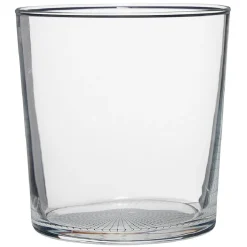 Gifi Verre bas transparent fond imprimé 34,5 cl