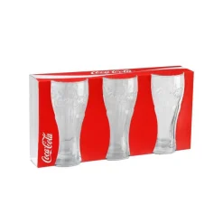 Gifi Verre Coca-Cola transparent x3
