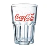 Gifi Verre Coca-Cola transparent et rouge 40 cl