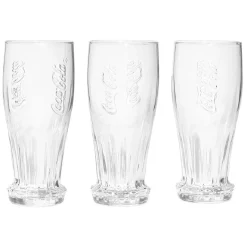 Gifi Verre Coca-Cola transparent x3