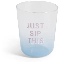 Gifi Verre coloré avec message 315ml