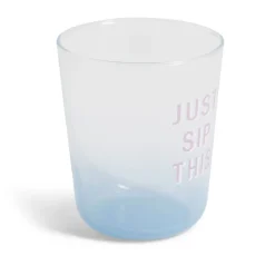 Gifi Verre coloré avec message 315ml