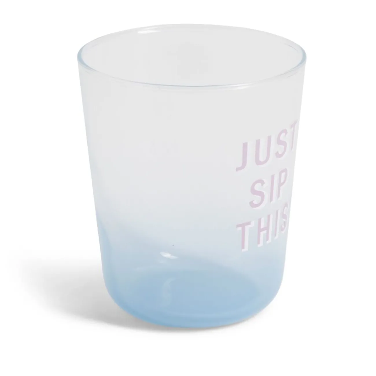 Gifi Verre coloré avec message 315ml