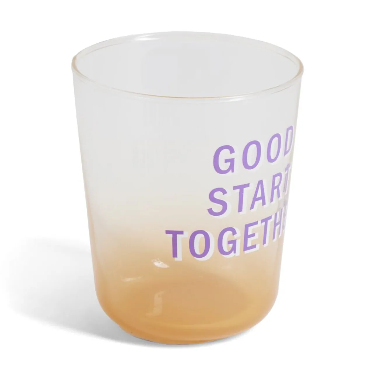 Gifi Verre coloré avec message 315ml